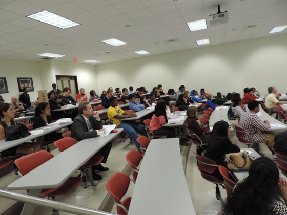 Students at last years conference